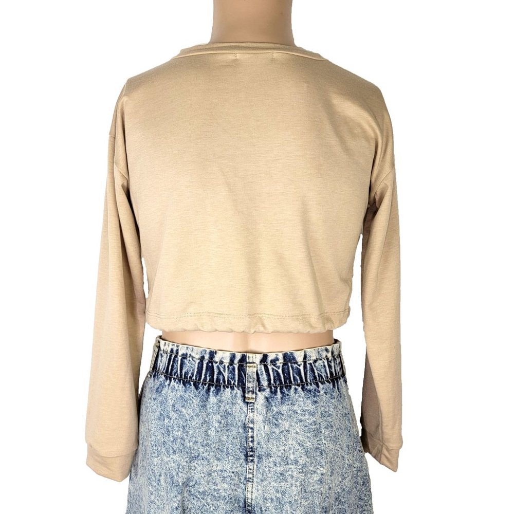 G Mini Midnight Desert Cropped Sweatshirt Size Large - Picture 3 of 5